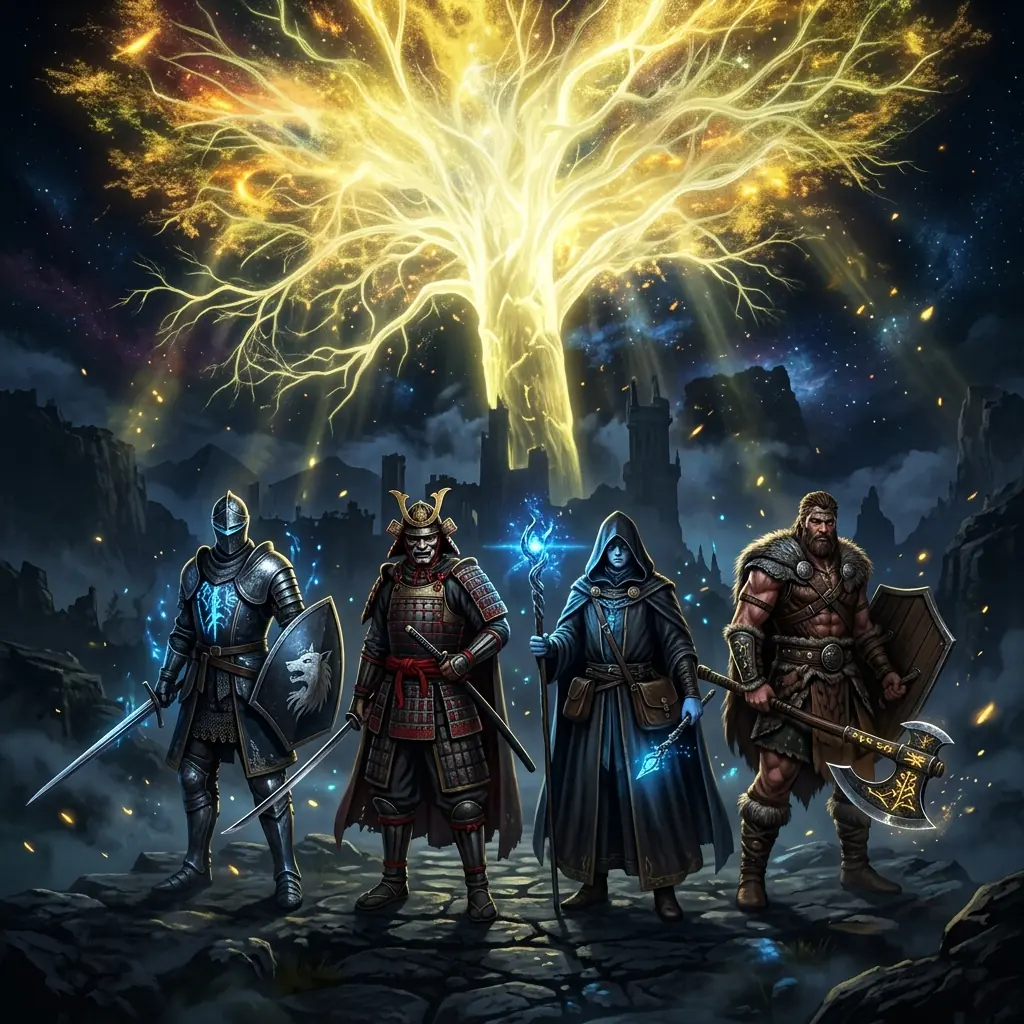 Elden Ring: Comparativa de Clases Iniciales y Estilos de Juego