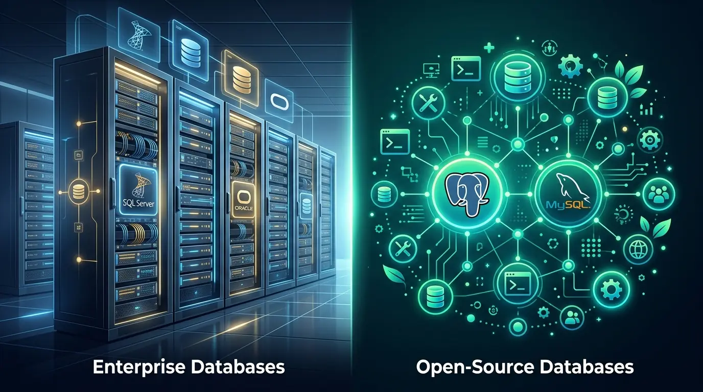 Bases de Datos Profesionales vs Personales: ¿Oracle/SQL Server o Postgres/MySQL?