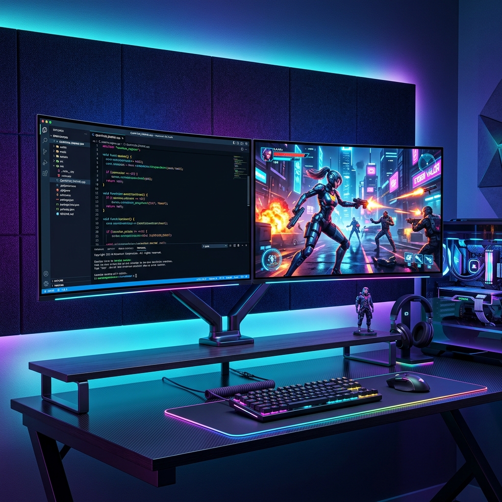 Monitores OLED para Programar y Jugar en 2026: Cómo Evitar el Burn-in sin Perder Calidad Visual