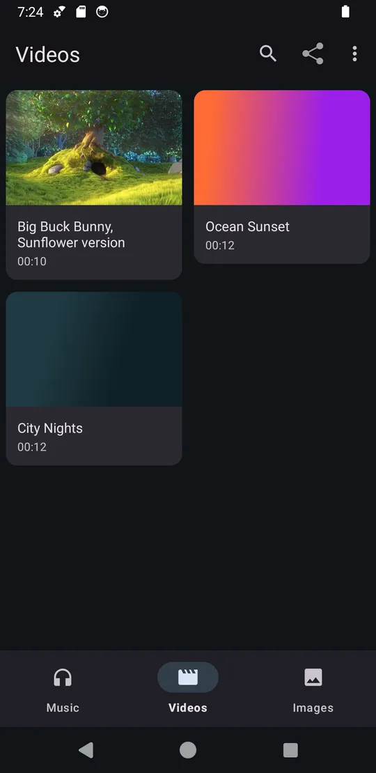 Video library